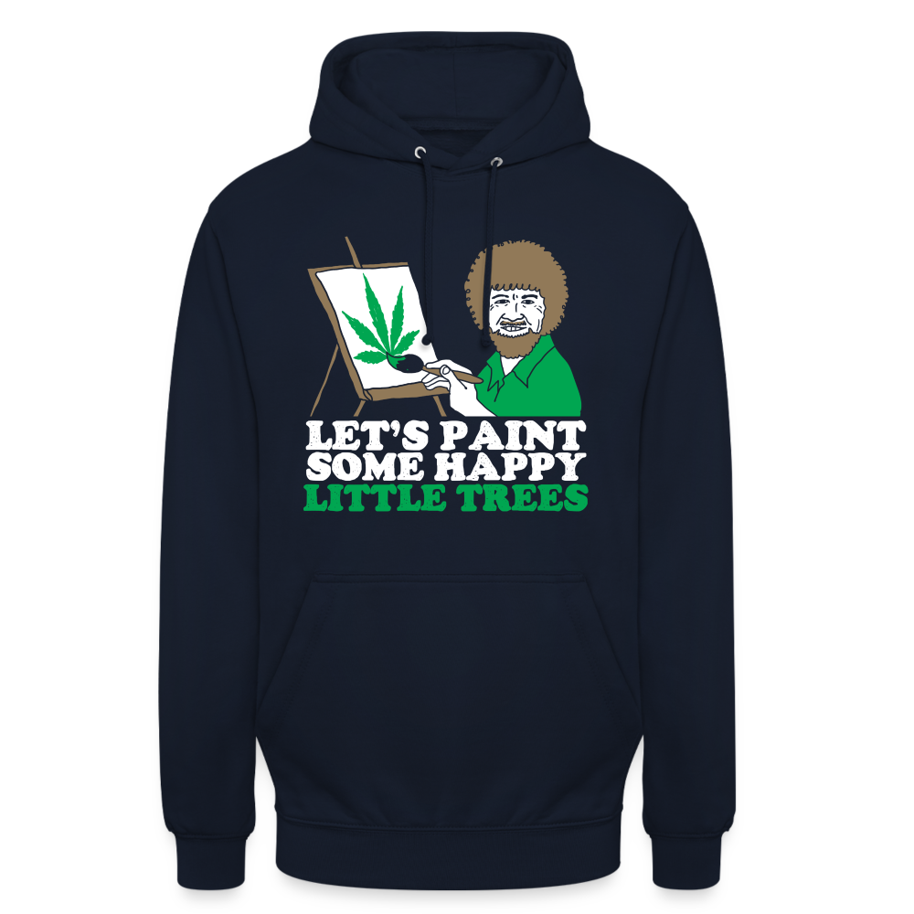 Let's Paint - Frauen Weed Hoodie - Navy